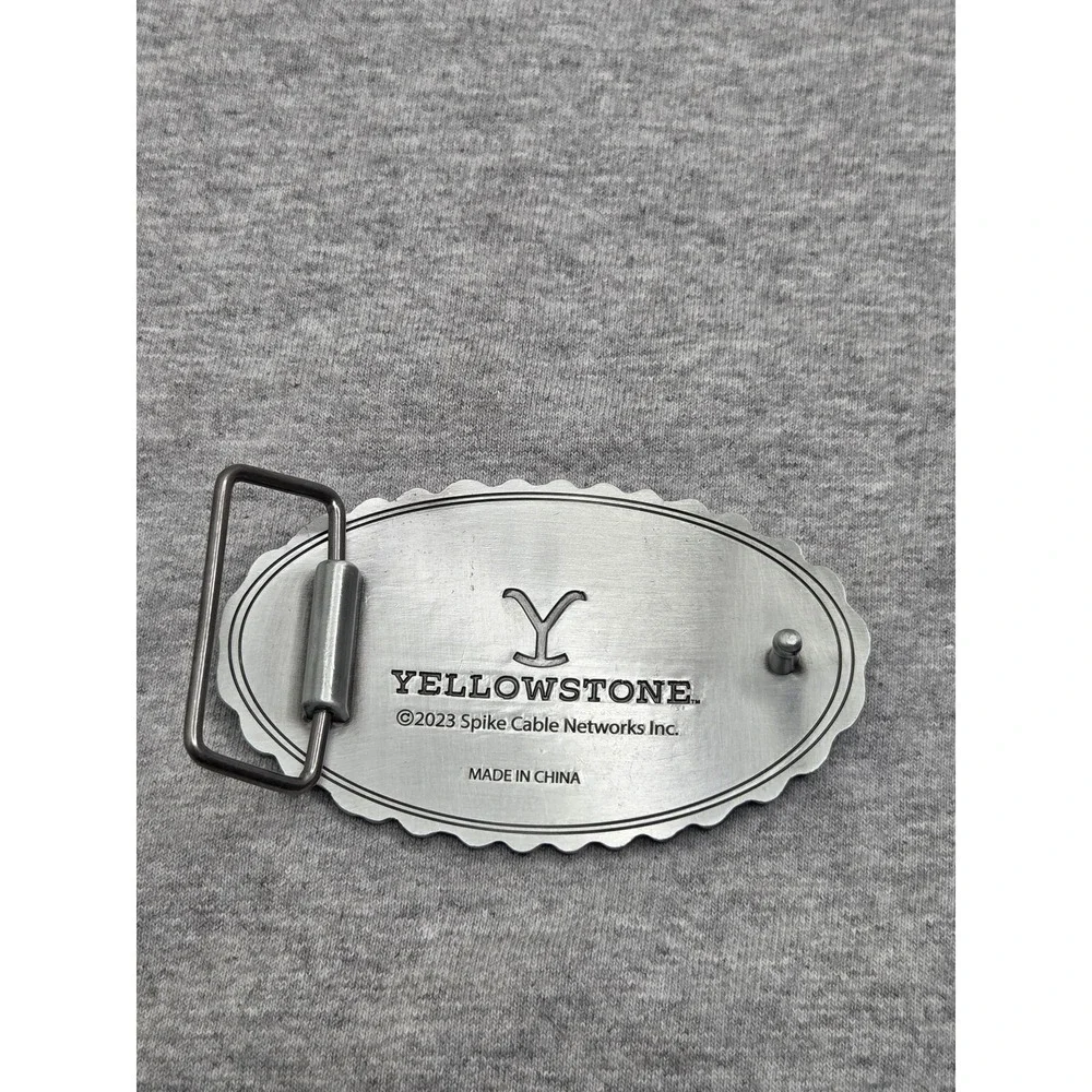 Yellowstone Dutton Ranch National Park Oversized Belt Buckle Western Large
